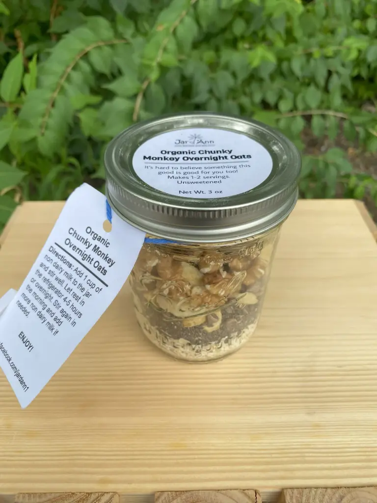 Chunky Monkey Overnight Oats